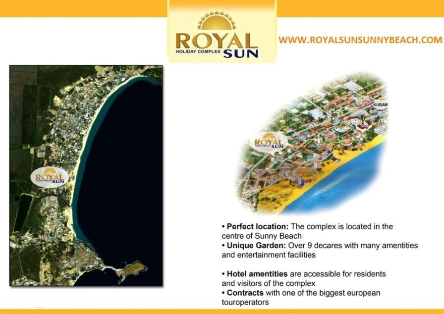 Royal Sun Holiday Apartments Napospart Kültér fotó